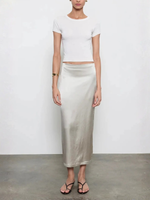 Enza Costa Lustre Skirt