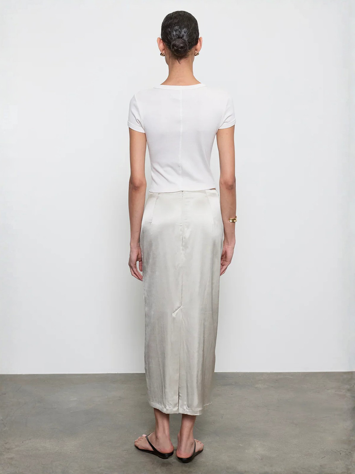 Enza Costa Lustre Skirt