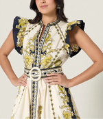 Scarlett Poppies Baronessa Dress in Gold\Black