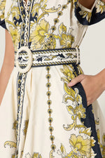 Scarlett Poppies Baronessa Dress in Gold\Black