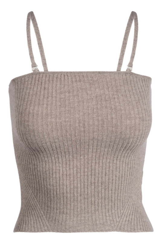 Naadam Wool Cashmere Ribbed Cami