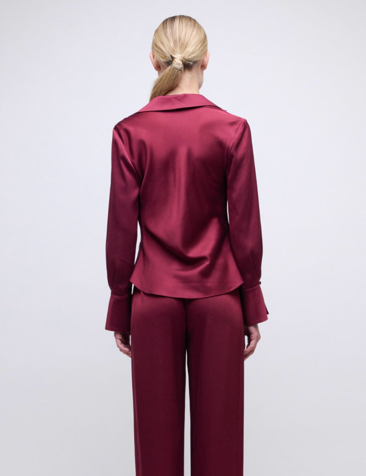 Simkhai Symone L/S Cowl Neck Top
