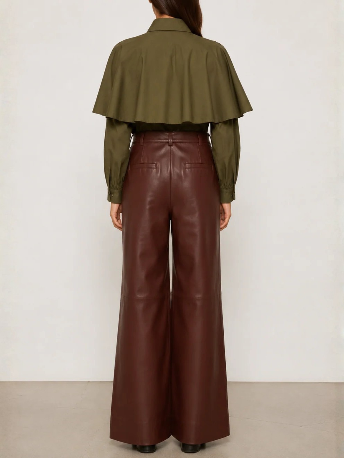 Sea Caitlin Leather Trouser_AW26-003