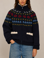 Sea Preston Knit Sherpa Jacket_AW26-115