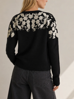 Sea Shiloh Embroidered Long Sleeve Cardigan_AW26-128