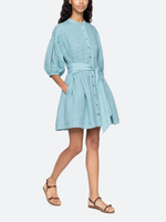 Sea Violet Belted Mini Dress_SS26-111