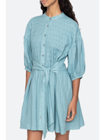 Sea Violet Belted Mini Dress_SS26-111