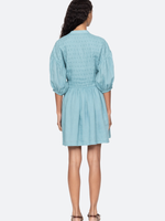 Sea Violet Belted Mini Dress_SS26-111