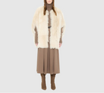 HISO Rothen Parchment Reversible Shearling Vest