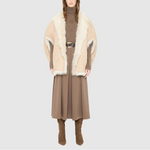 HISO Rothen Parchment Reversible Shearling Vest