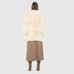 HISO Rothen Parchment Reversible Shearling Vest