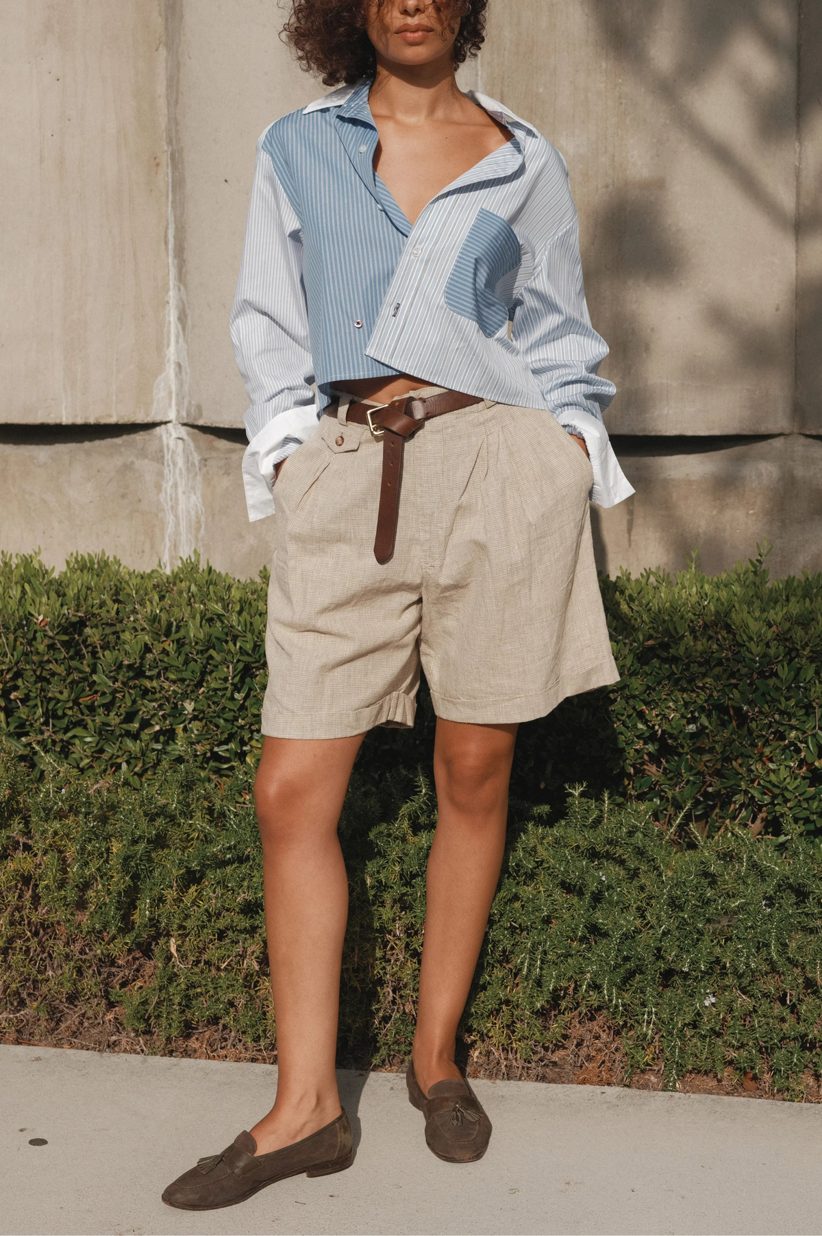 Cissa The Shorty Mixed Stripe Shirt