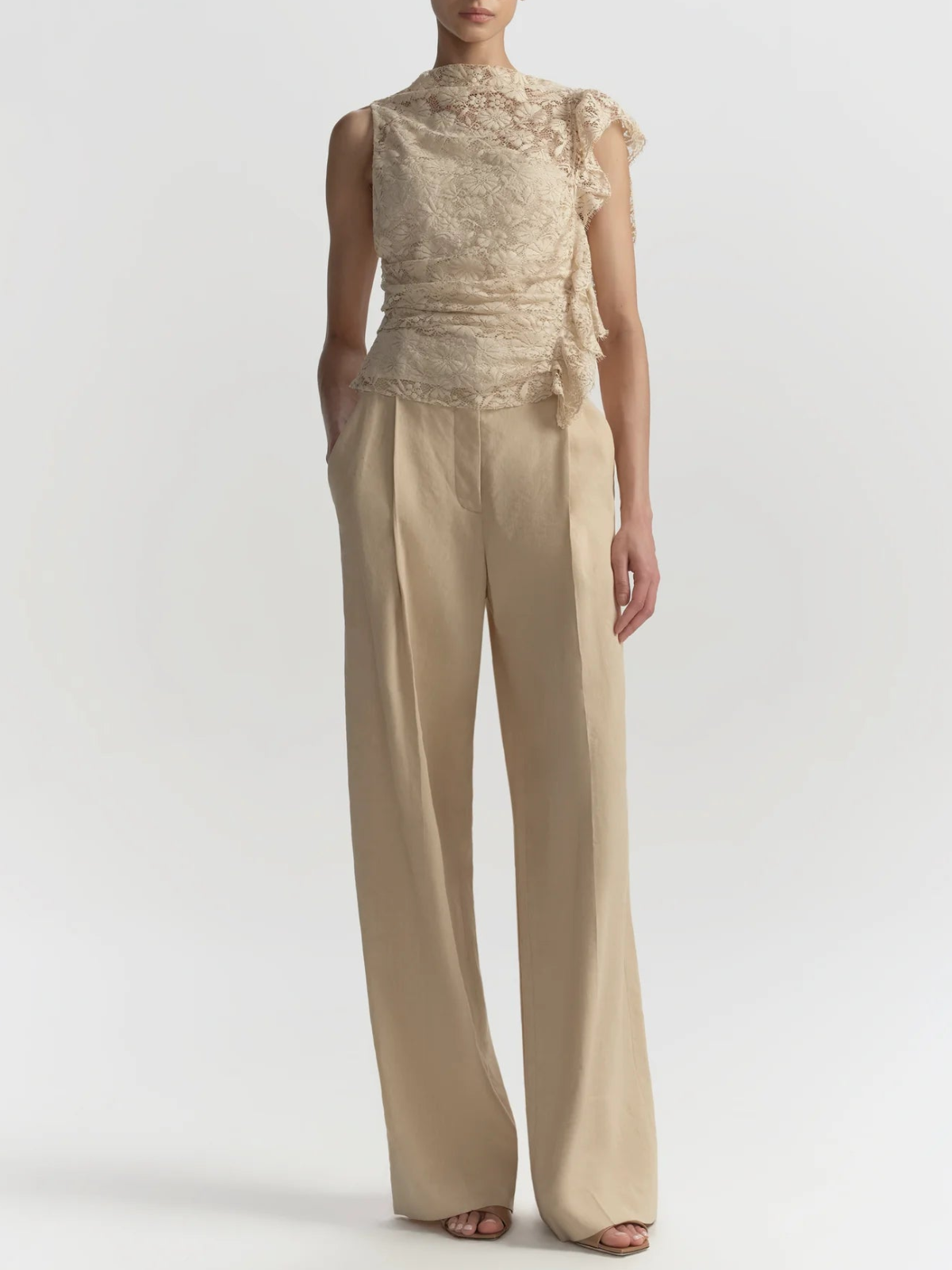 ALC Winston Linen Pant_2PANT01330