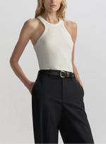 A.L.C Dean Racerback Rib Knit Tank