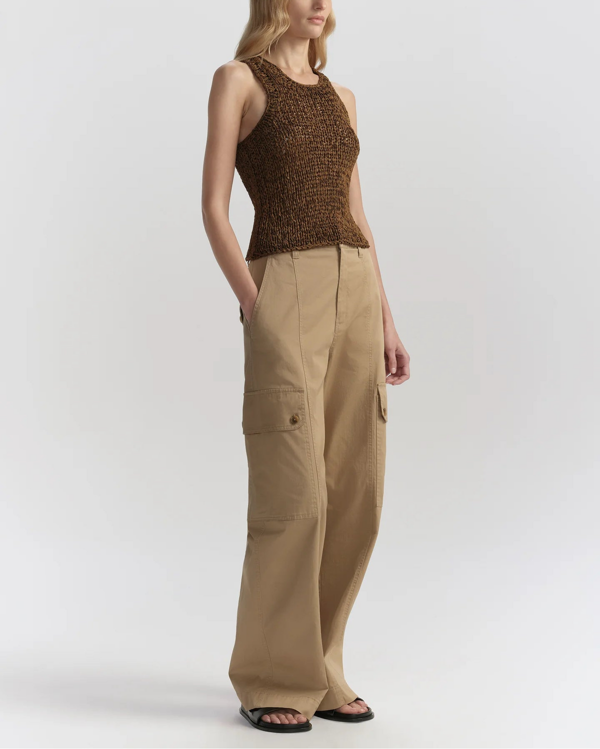 A.L.C Nelly Open Knit Tank