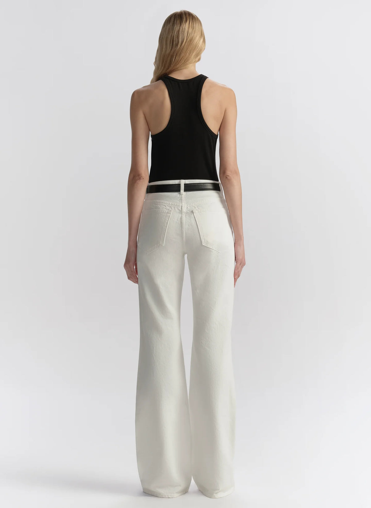 A.L.C Dean Racerback Rib Knit Tank