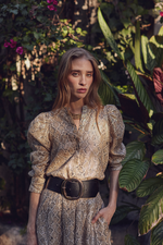 LanhtropySabi Metallic Linen Pants