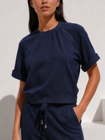 Stateside TS Softest Fleece Short Sleeve Raglan Pullover_130-5637