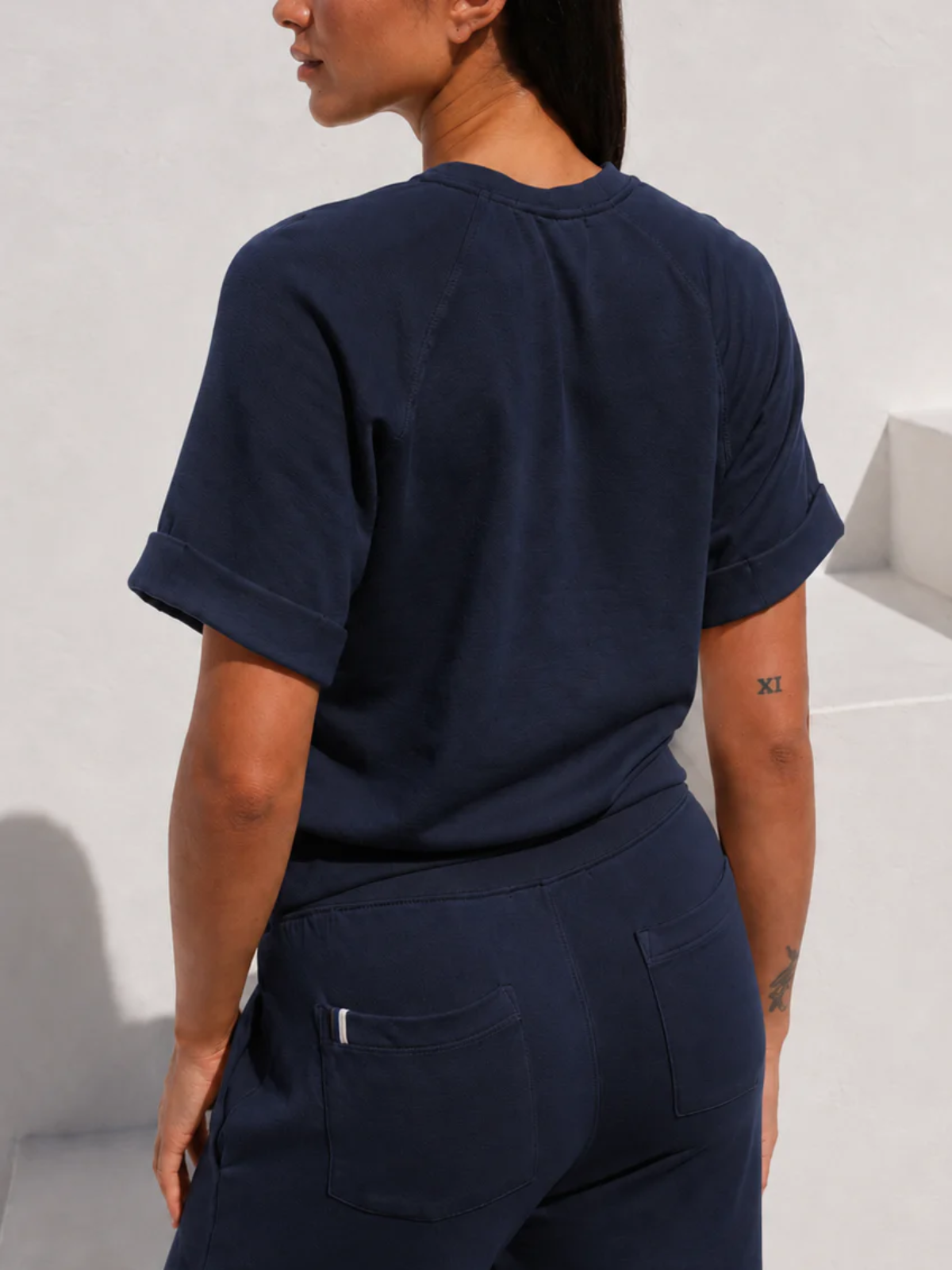 Stateside TS Softest Fleece Short Sleeve Raglan Pullover_130-5637