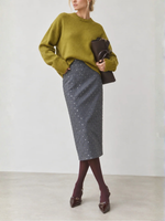 Suncoo Follow Midi Skirt H26C05253