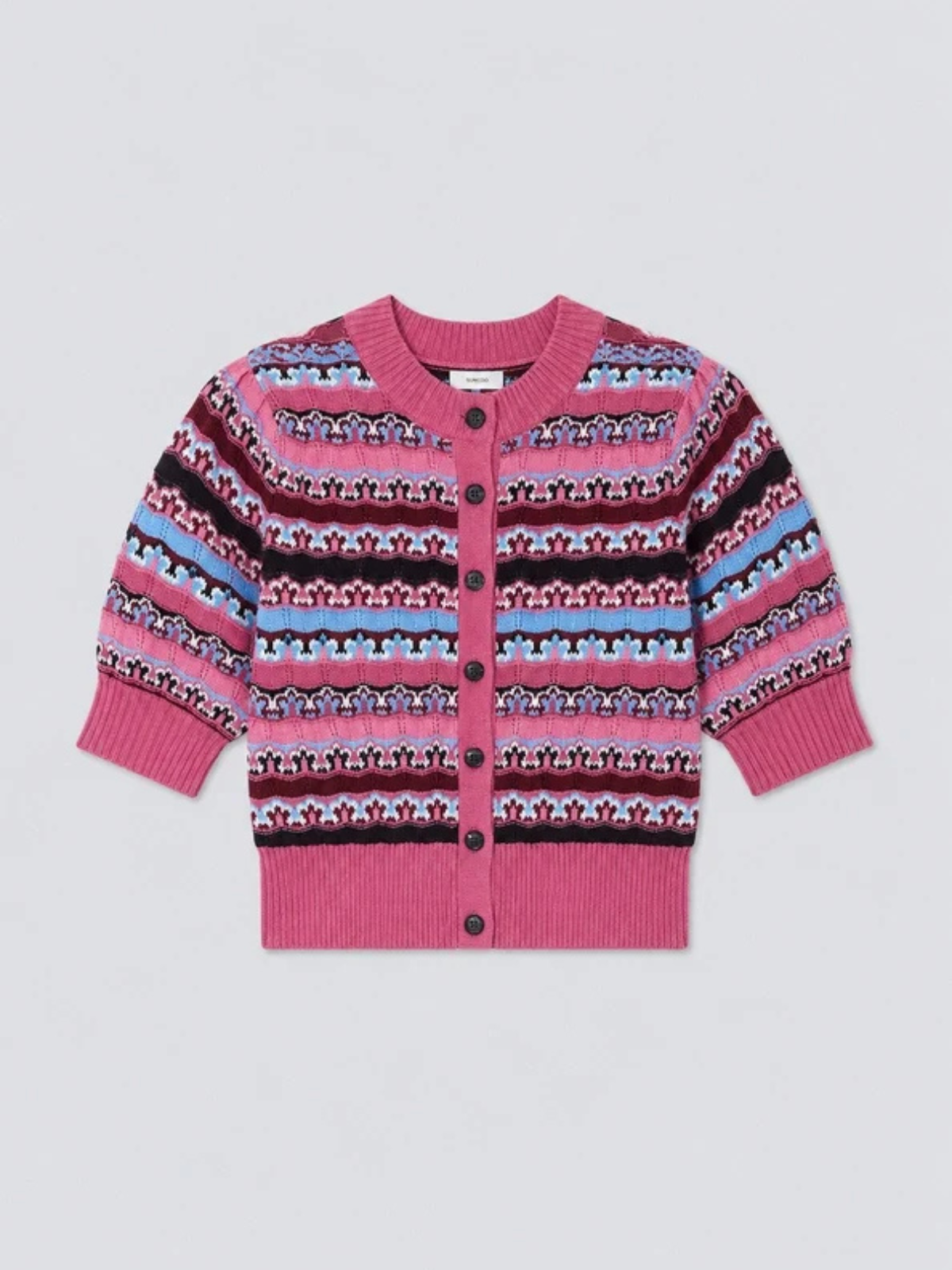 Suncoo Gemoni Striped Cardigan H26M02046