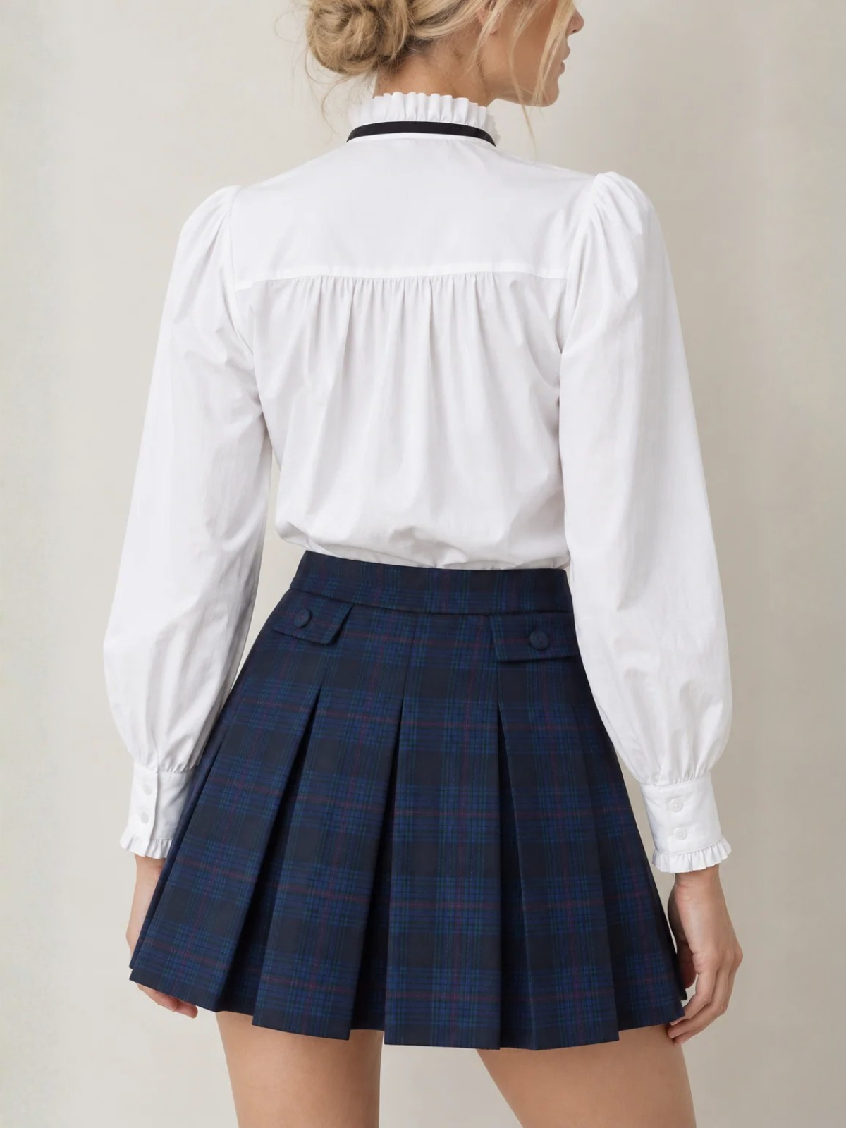Suncoo Luisa Flowy Blouse With Bow Tie H26C07228