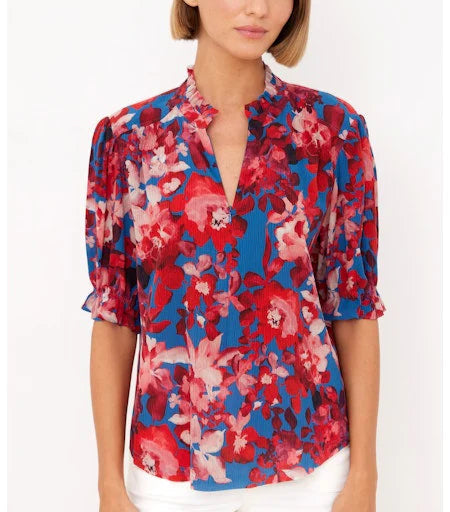 Go Silk Soft Spoken Printed Top