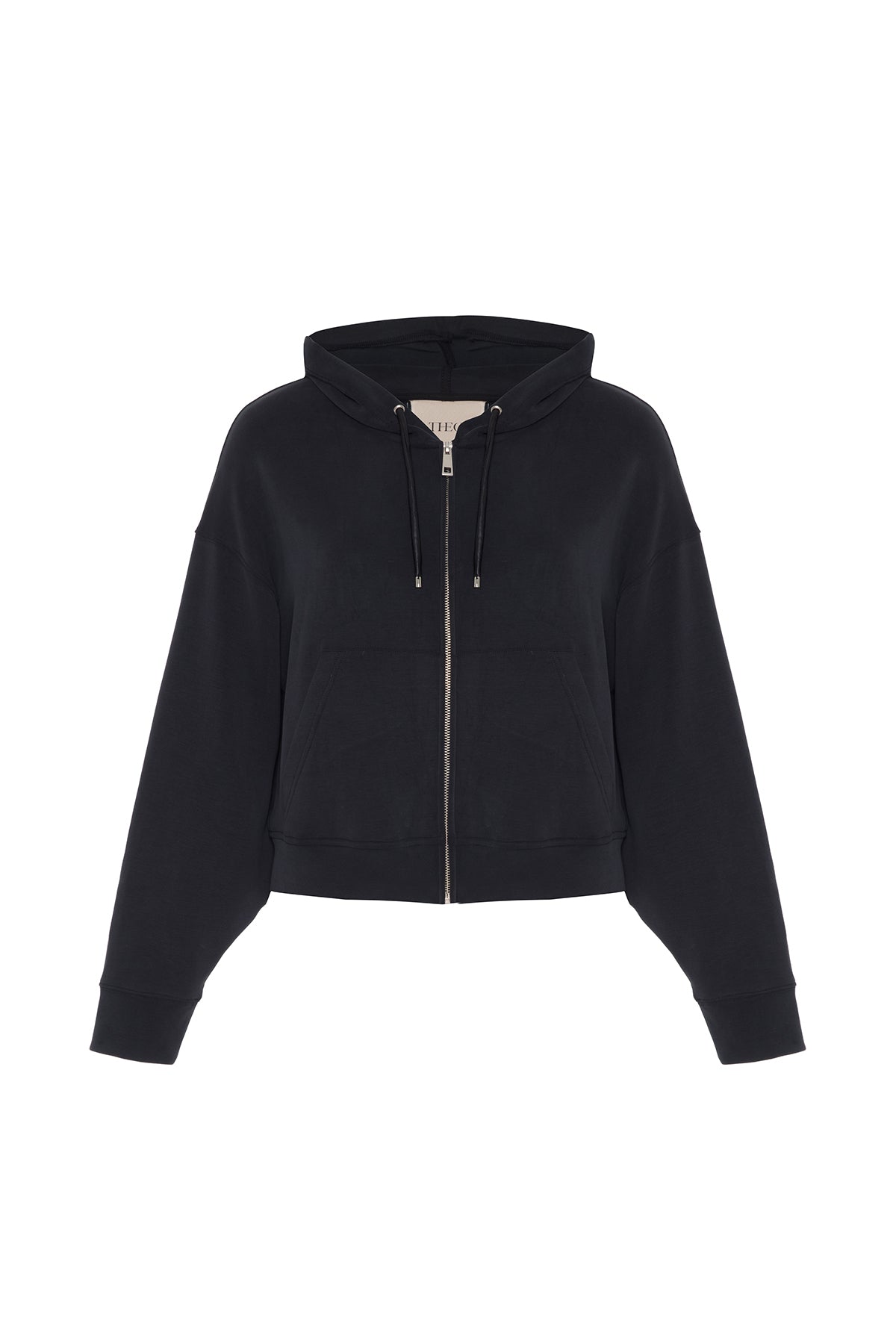 TS Theo Cleo Cupro Drop Shoulder Hoodie Jacket