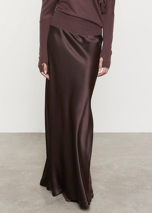 Enza Costa Silk Full Length Skirt