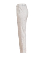 Avenue Montaigne Tonic Linen Hairline Stripe Pant_F1624