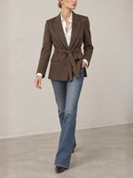 Tara Jarmon Virginie Tie Front Blazer TYVES02TY304