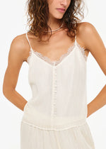 Cami Melisa Metallic Chiffon Camisole