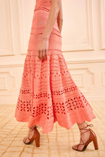 Ulla Johnson AnissaEyelet Knit Skirt