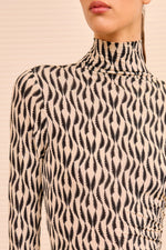 Ulla Johnson Aurelia Jersey L/S Turtleneck