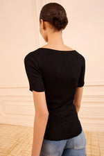 Ulla Johnson Celeste S/S Top With Lace