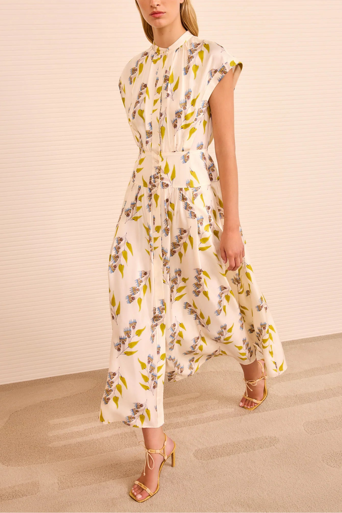 Ulla Johnson Lausanne Sl Button Up Dress