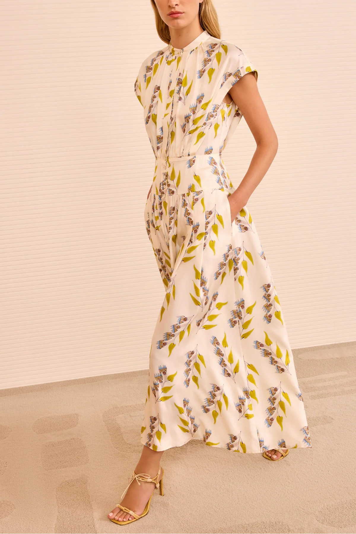 Ulla Johnson Lausanne Sl Button Up Dress