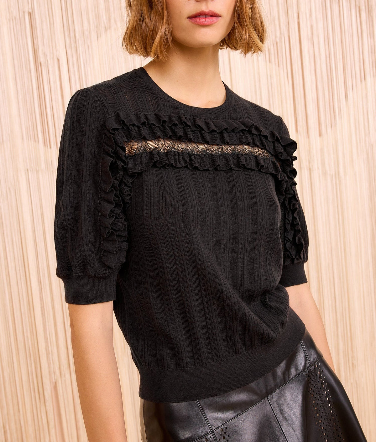 Ulla Johnson Salima Short Sleeve Knit