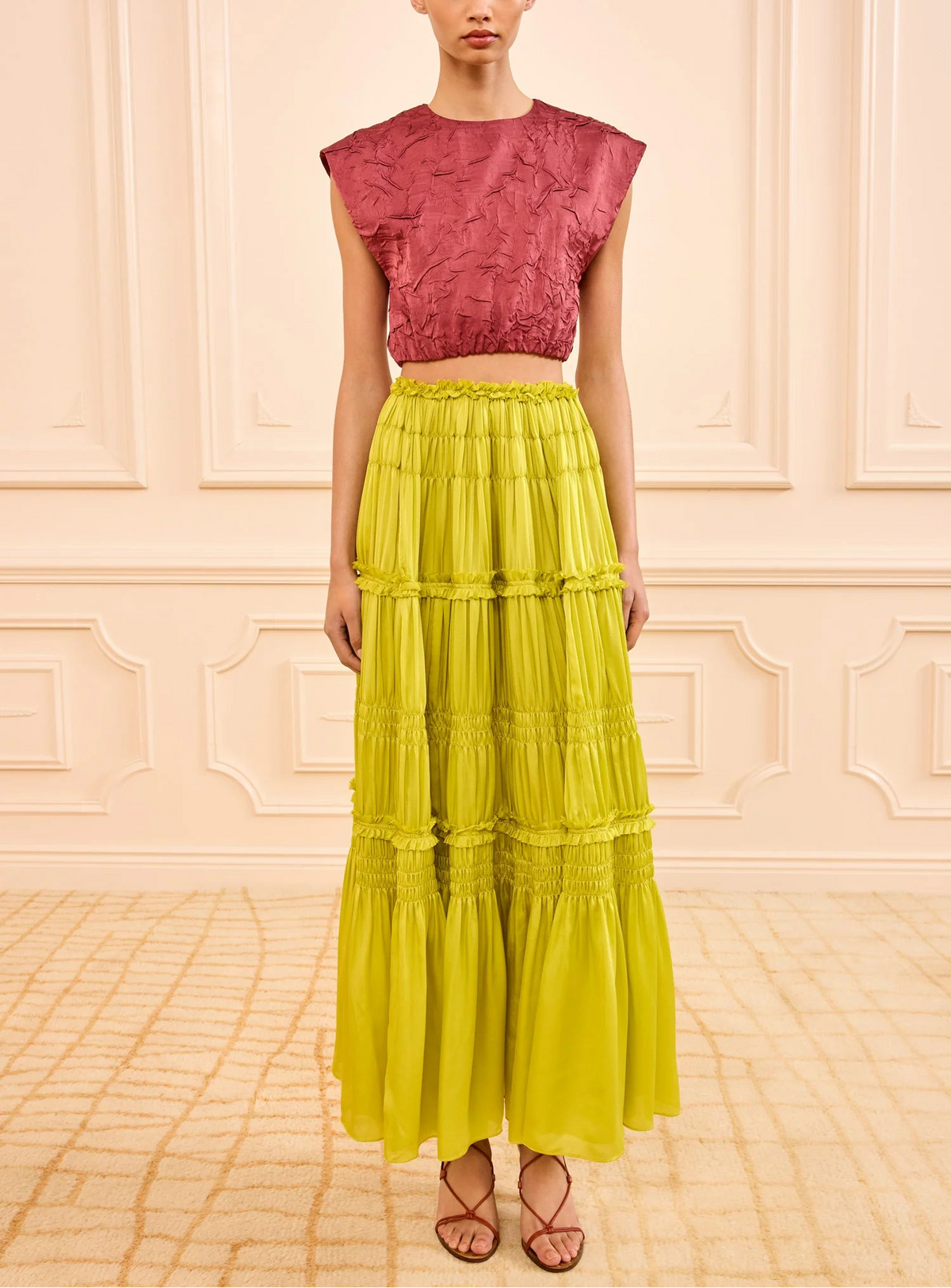 Ulla Johnson Virginie Silk Skirt