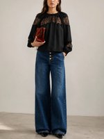 Ulla Johnson Bess Long Sleeve Silk Blouse_FA260209