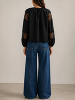 Ulla Johnson Bess Long Sleeve Silk Blouse_FA260209