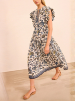 Ulla Johnson Kairi Flutter Sleeve Midi Dress_PS260167
