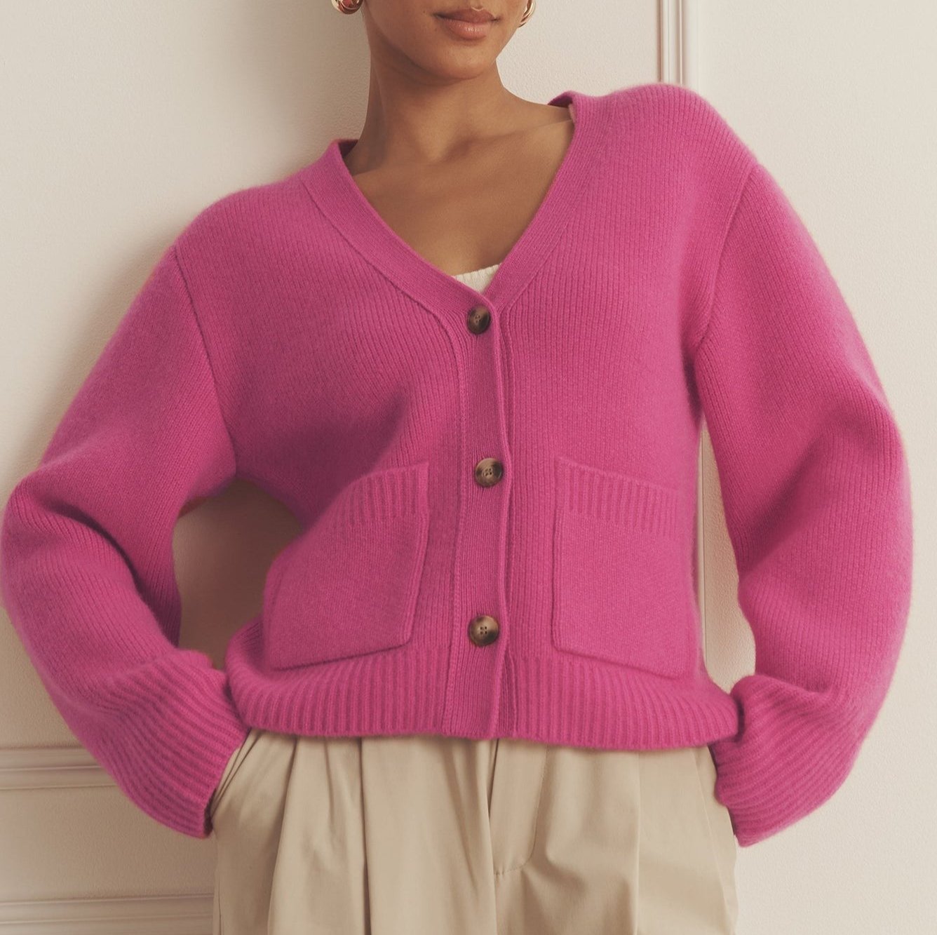 Naadam Ultra Luxe Cashmere Slim Cardigan