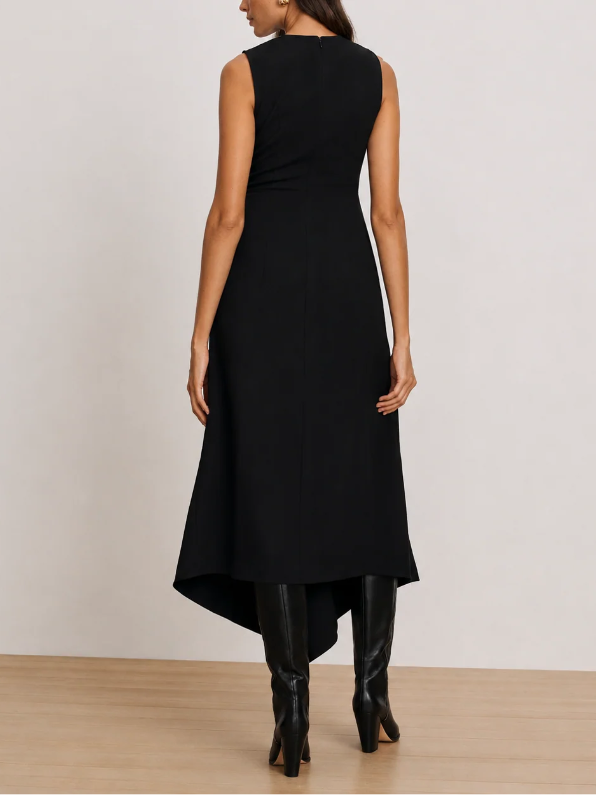 Veronica Beard Freja Brooch Midi Dress_26FA0143