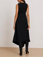 Veronica Beard Freja Brooch Midi Dress_26FA0143