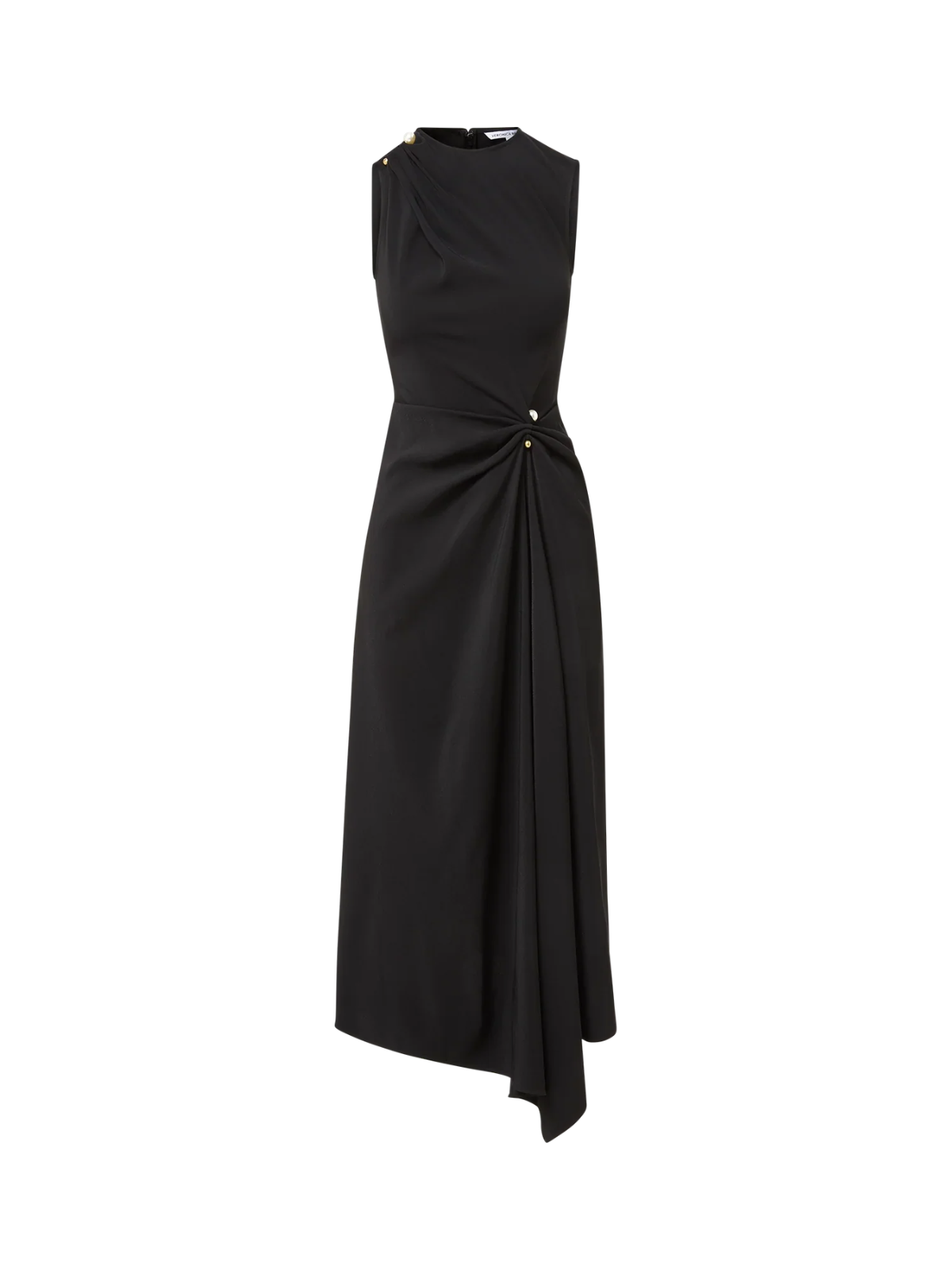 Veronica Beard Freja Brooch Midi Dress_26FA0143