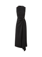 Veronica Beard Freja Brooch Midi Dress_26FA0143