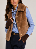 Vilagallo Faux Fur Vest_33764