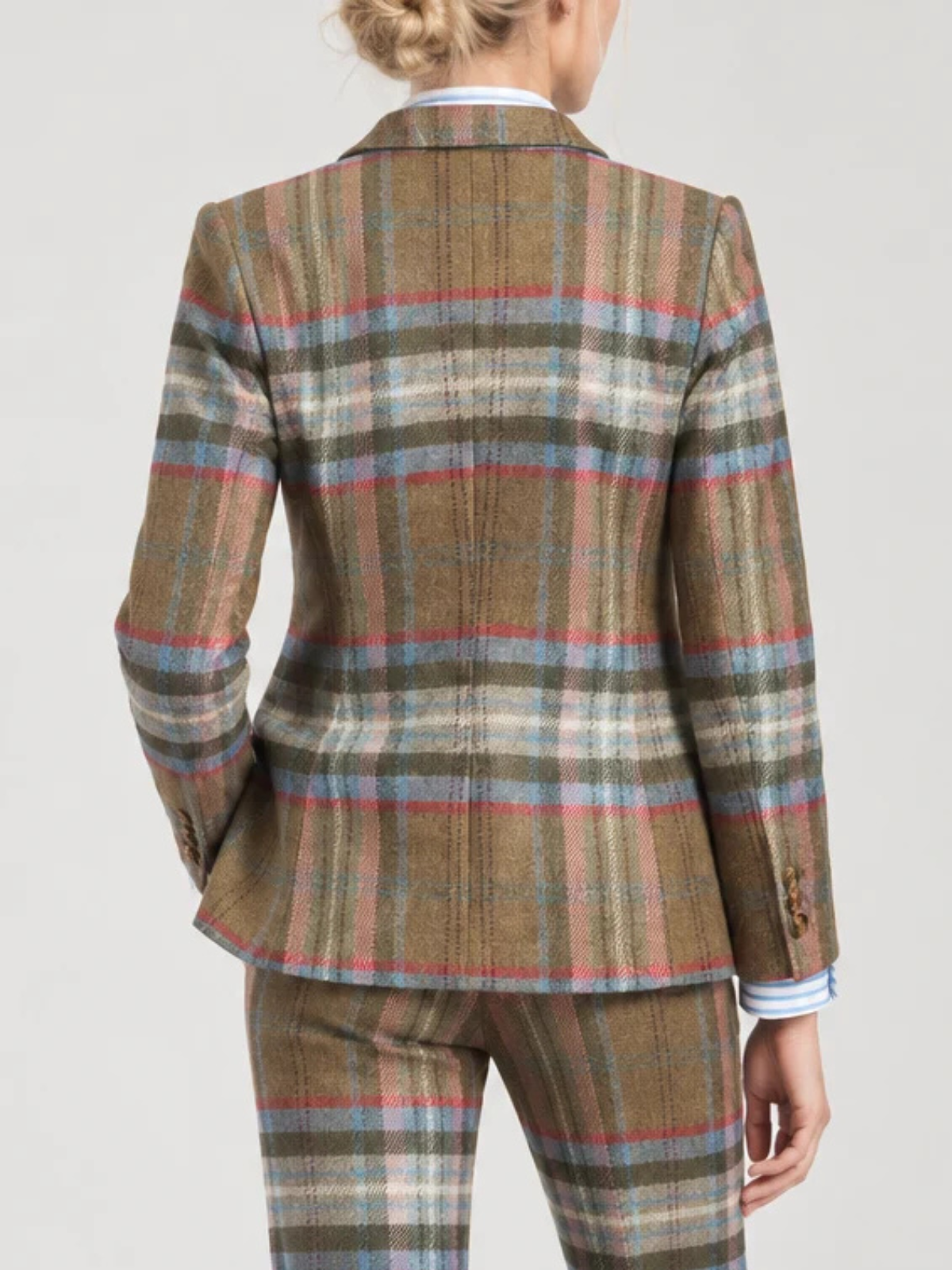 Vilagallo Heather Checked Jacket 33873