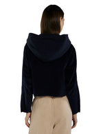 Les Tian Rosa Raw Zip Hoodie